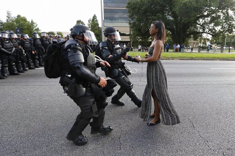 baton rouge america cops racism arrest