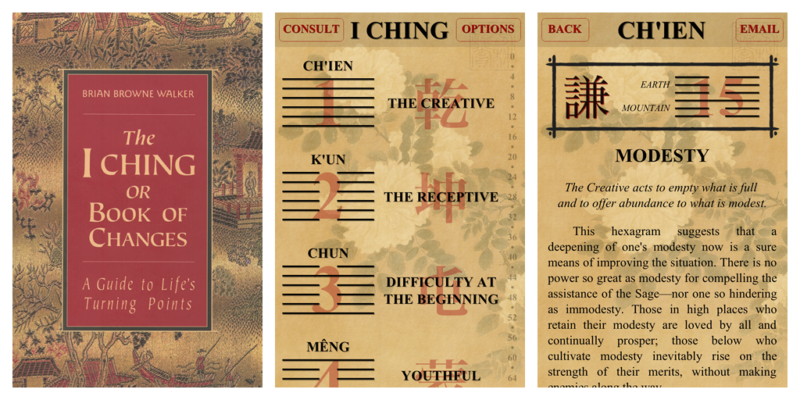 I Ching or Book of Changes - translation by Brian Browne Walker